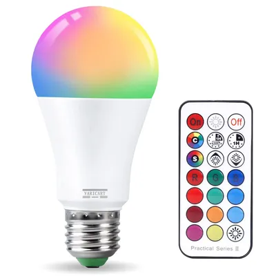10 W Edison E27 Colour Changing Light Bulb