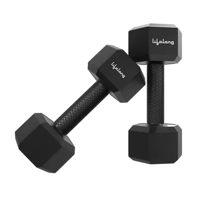 Lifelong Pvc Hex Dumbbells
