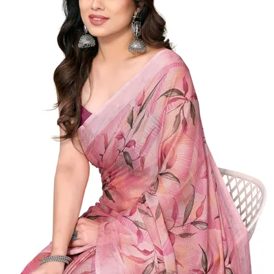 Mirchi Fashion Chiffon Saree